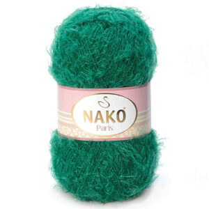 Пряжа для вязания NAKO "PARIS" (№3440) Изумруд