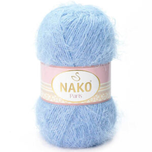 Пряжа для вязания NAKO "PARIS" (№4129) Голубое небо