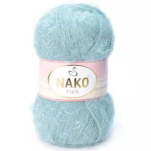 Пряжа для вязания NAKO "PARIS" (№4229) Серо-зеленый