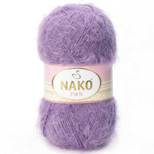 Пряжа для вязания NAKO "PARIS" (№6684) Фиолетовый