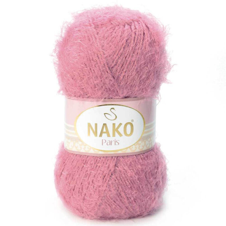 Пряжа для вязания NAKO «PARIS» (№730) Сухая роза