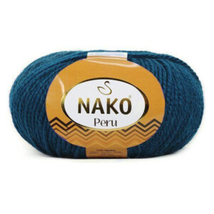 Пряжа для вязания NAKO "PERU" (№10328) Петроль