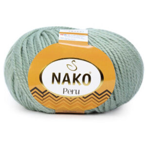 Пряжа для вязания NAKO "PERU" (№292) Зеленый миндаль