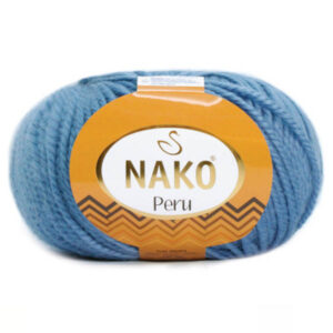 Пряжа для вязания NAKO "PERU" (№6834) Джинс
