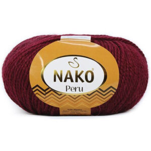 Пряжа для вязания NAKO "PERU" (№999) Бордо