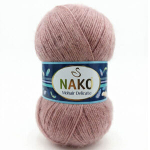 Пряжа для вязания NAKO "MOHAIR DELICATE" (№13920) Св.какао