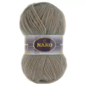 Пряжа для вязания NAKO "MOHAIR DELICATE" (№2000) Т.беж