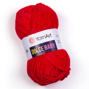 Пряжа для вязания YARNART "DOLCE BABY" (№748) Красный темный
