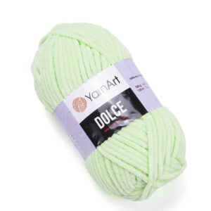 Пряжа для вязания YARNART "DOLCE" (№850) Светло-салатовый