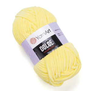 Пряжа для вязания YARNART "DOLCE" (№851) Светло-желтый