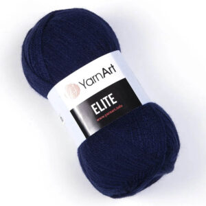 Пряжа для вязания YARNART "ELITE" (№227) Темно синий