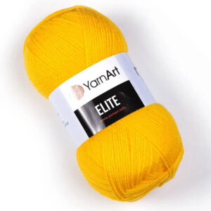 Пряжа для вязания YARNART "ELITE" (№32) Канарейка