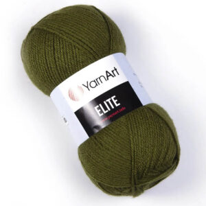 Пряжа для вязания YARNART "ELITE" (№39) Хаки