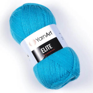 Пряжа для вязания YARNART "ELITE" (№45) Голубая бирюза