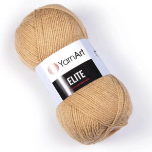 Пряжа для вязания YARNART "ELITE" (№805) Светло-бежевый