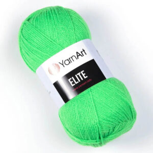 Пряжа для вязания YARNART "ELITE" (№8233) Зеленая трава