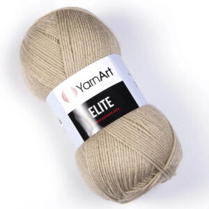 Пряжа для вязания YARNART "ELITE" (№848) Серо-бежевый