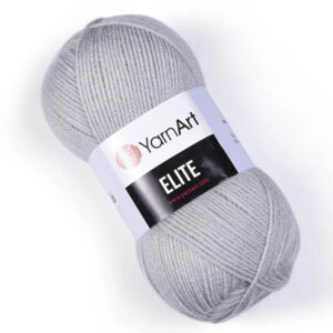 Пряжа для вязания YARNART "ELITE" (№855) Серебро