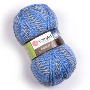 Пряжа для вязания YARNART "EVEREST" (№7021) Синий меланж