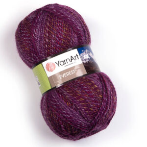 Пряжа для вязания YARNART "EVEREST" (№7038) Сиренево-желтый меланж