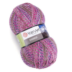 Пряжа для вязания YARNART "EVEREST" (№7051) Розовый меланж