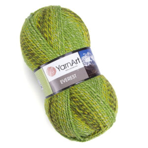 Пряжа для вязания YARNART "EVEREST" (№7052) Салатовый меланж