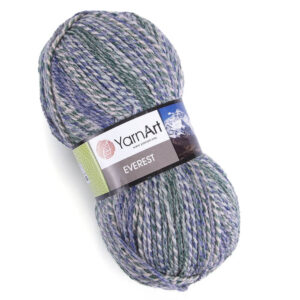 Пряжа для вязания YARNART "EVEREST" (№7055) Сине-зеленый меланж