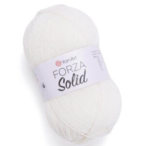 Пряжа для вязания YARNART "FORZA SOLID" (№4601) Белый