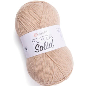 Пряжа для вязания YARNART "FORZA SOLID" (№4606) Кремовый