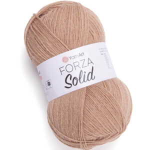 Пряжа для вязания YARNART "FORZA SOLID" (№4607) Светло-бежевый