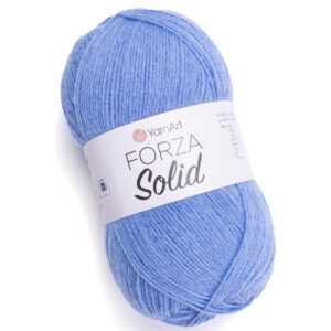 Пряжа для вязания YARNART "FORZA SOLID" (№4617) Голубой