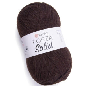 Пряжа для вязания YARNART "FORZA SOLID" (№4623) Коричневый