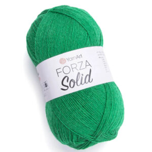 Пряжа для вязания YARNART "FORZA SOLID" (№4628) Изумрудный
