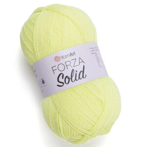 Пряжа для вязания YARNART "FORZA SOLID" (№4632) Светло-желтый