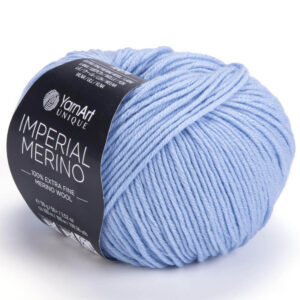 Пряжа для вязания YARNART "IMPERIAL MERINO" (№3340) Голубой