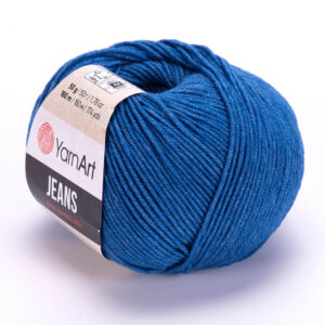 Пряжа для вязания YARNART "JEANS" (№17) Синий
