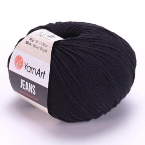 Пряжа для вязания YARNART "JEANS" (№53) Черный