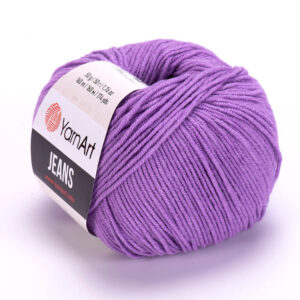 Пряжа для вязания YARNART "JEANS" (№72) Фиалка
