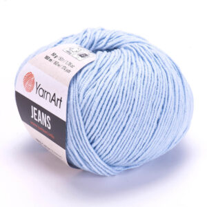 Пряжа для вязания YARNART "JEANS" (№75) Голубой