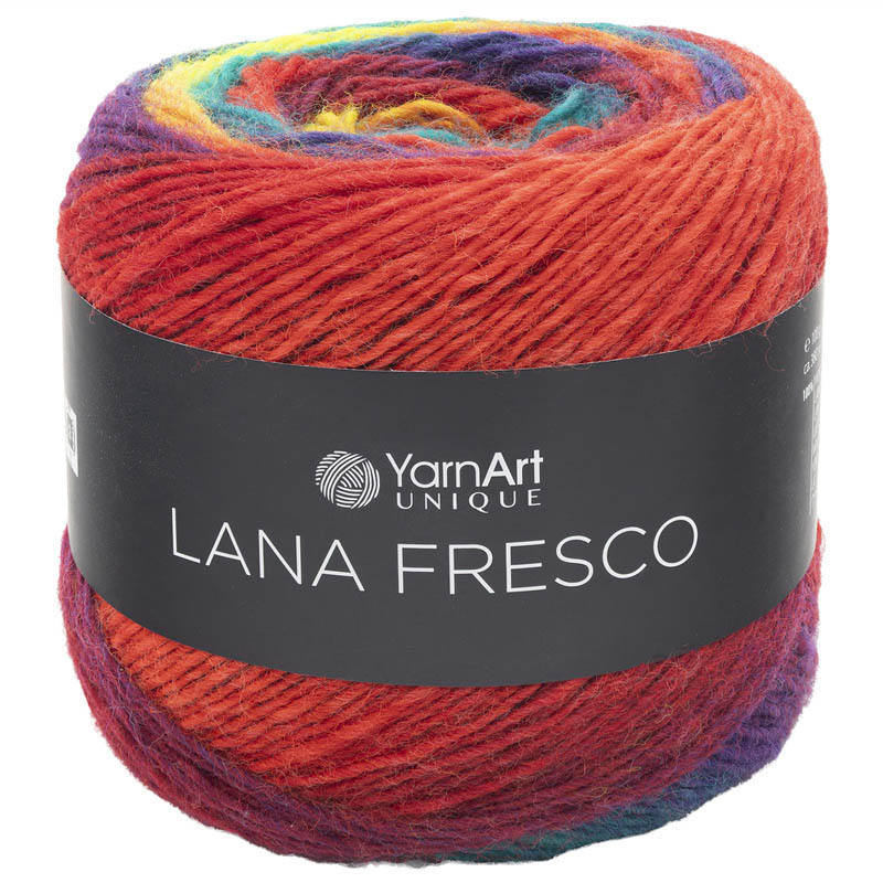 Пряжа для вязания YARNART "LANA FRESCO" (№8109) Красный попугай