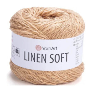Пряжа для вязания YARNART "LINEN SOFT" (№7305) Песочный