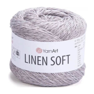 Пряжа для вязания YARNART "LINEN SOFT" (№7307) Серо-бежевый