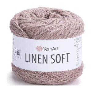 Пряжа для вязания YARNART "LINEN SOFT" (№7308) Какао