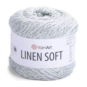 Пряжа для вязания YARNART "LINEN SOFT" (№7312) Мятный