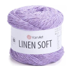 Пряжа для вязания YARNART "LINEN SOFT" (№7325) Сиреневый