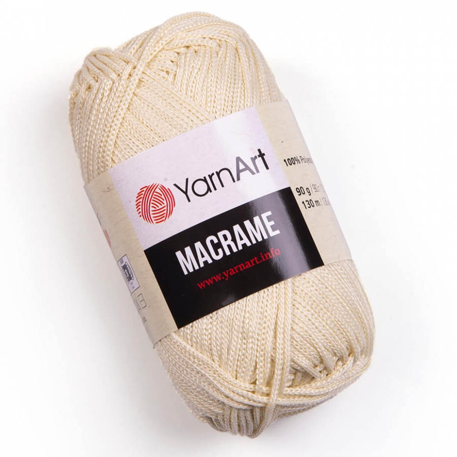 Пряжа для вязания YARNART "MACRAME" (№137) Бежевый