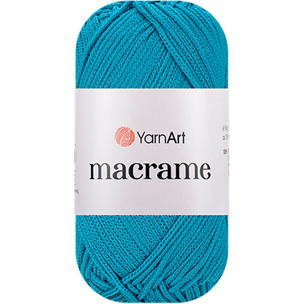 Пряжа для вязания YARNART "MACRAME" (№152) Голубой