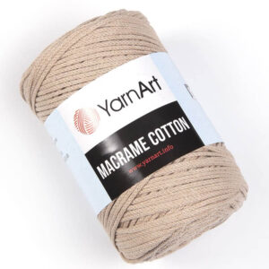 Пряжа для плетения YARNART "MACRAME COTTON" (№753) Св.бежевый