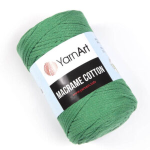 Пряжа для плетения YARNART "MACRAME COTTON" (№759) Зеленый