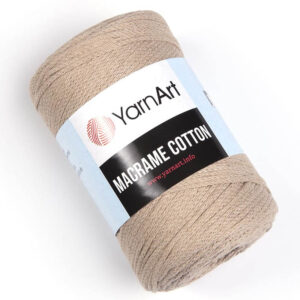 Пряжа для плетения YARNART "MACRAME COTTON" (№768) Св.бежевый